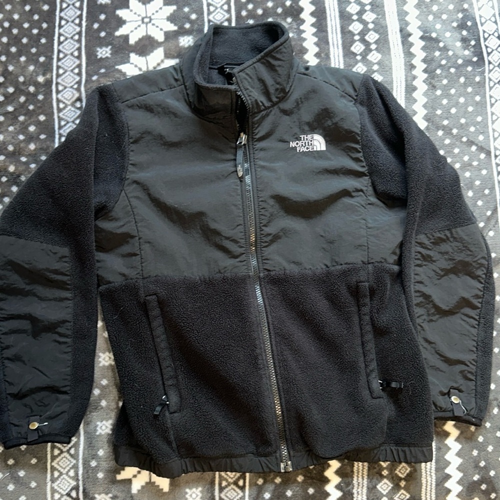 Black North Face Fleece Zip Up